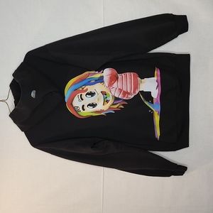 6ix9ine Hooded Sweatshirt Size Medium